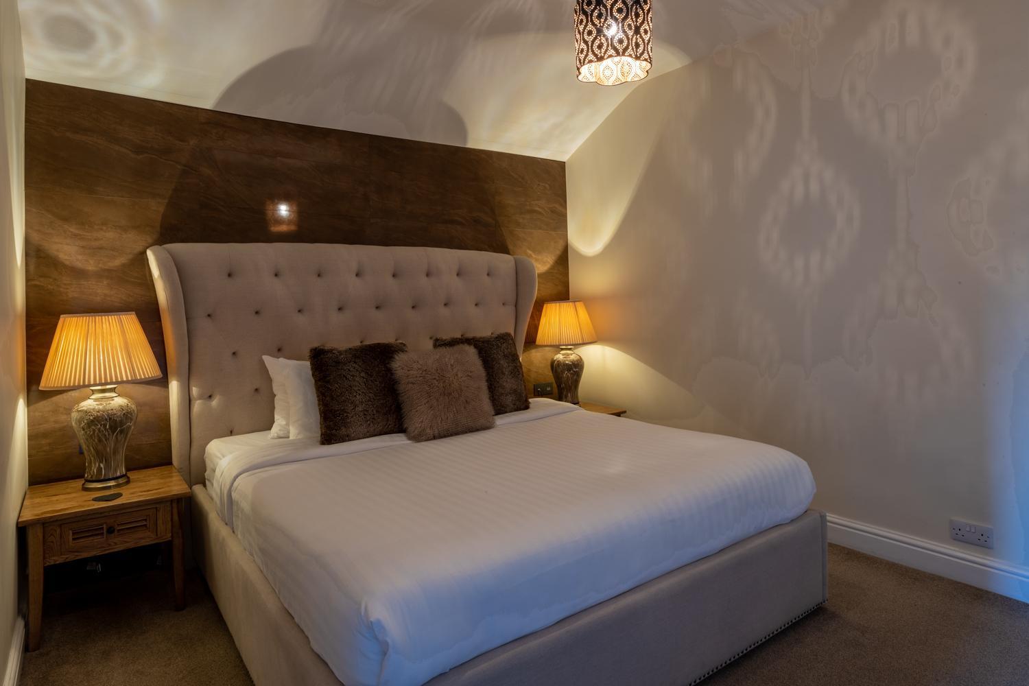 Lakes Hotel & Spa ボウネス＝オン＝ウィンダミア 部屋 写真 A bedroom at the hotel