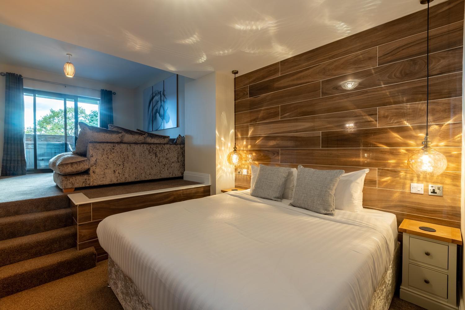 Lakes Hotel & Spa ボウネス＝オン＝ウィンダミア 部屋 写真 A bedroom at the hotel